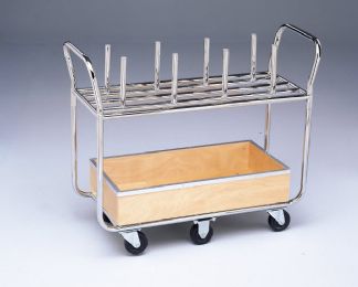 Bailey Heavy Duty Weight Cart with Storage Compartments